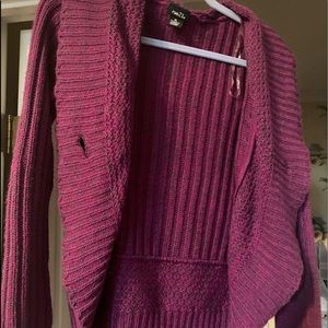 Soft purple sweater